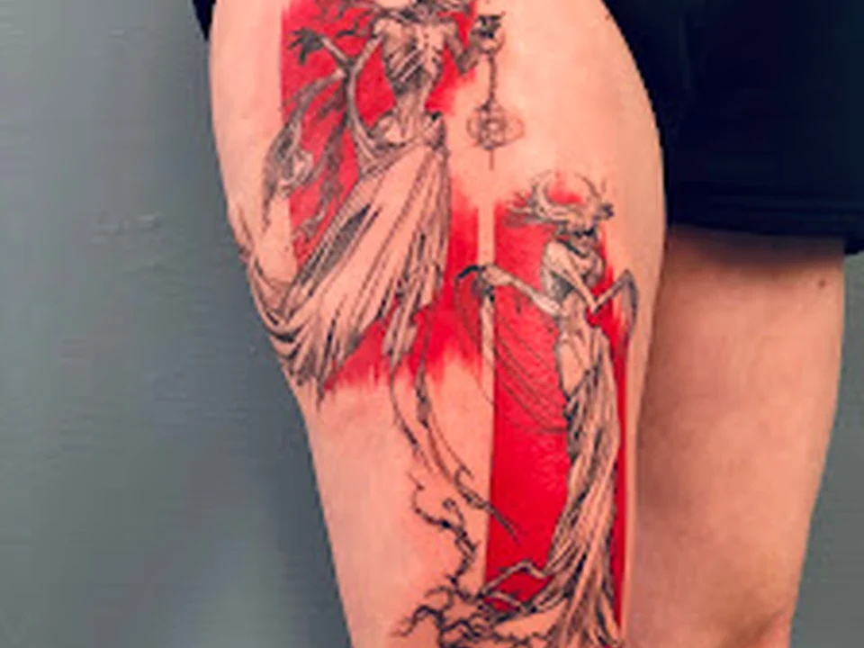 Happy Goth Tattoos