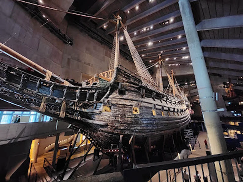 Vasa Museum's garden